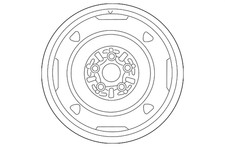 Genuine Toyota Spare Tire 42611-47631 picture