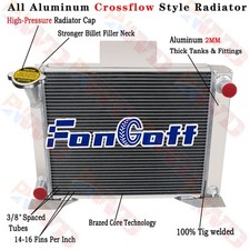 3 Row Aluminum Radiator For 1983-1993 Ford Ranger Compact Truck V8 CONVERSION. picture