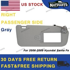 2006-2009 Hyundai Santa Fe Passenger Right Side Sun Visor W/ Light 852100W110J4 picture