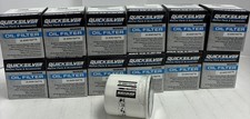 LOT of 12 Quicksilver 20 Micron 8M0154776 Oil Filter for Tohatsu, Yamaha Honda picture