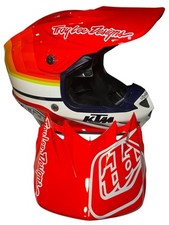 Troy Lee SE4 Composite KTM, Mirage White/Red Size XSmall (54-55cm) picture