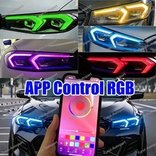 RGB Angel Eye DRL LED Boards For BMW G28 G21 G20 LCI 330eX 330iX M340iX 21-25 picture