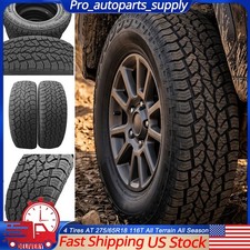NEW Set of 4 TERRA FORCE AT 275/65R18 116T All Terrain Tire Perfect Fit picture