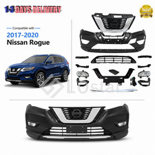 Compatible with Nissan Rogue 2017-2020 Unprimed W/Grille Complete Bumper Cover picture