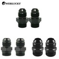 2pcs ORB -6 -8 -10 O-ring Boss AN6 AN8 AN10 to 6AN 8AN 10AN Male Adapter Fitting picture