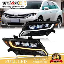 For 2009-2016 Toyota Venza Full LED Headlight Projector Front Lamps upgrade Kit picture