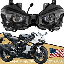 For Kawasaki Ninja ZX6R 2024 2025 ZX636 LED Headlight Assembly DRL Hi/Low Beam picture