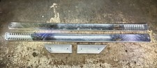 1954 - 1956 CADILLAC 2/D INTERIOR DOOR & KICK PANEL STAINLESS TRIM (OEM USED)A+  picture