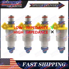 Set of 4 Fuel Injectors 23250-35030 For 1988 Toyota 4Runner Pickup 2.4L picture