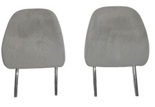 2015-2020 Toyota Sienna 2nd Row Headrest Set 2 Cloth Light Gray picture