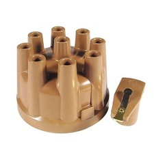 ACCEL 8220ACC Distributor Cap & Rotor Kit Female Socket Style Tan for Ford/Jeep picture