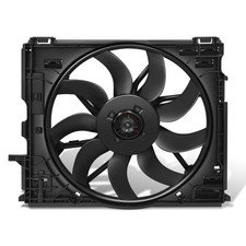 Fit 15-21 BMW M2 M3 M4 Black Polyamide Engine Cooling Radiator Fan Assembly picture