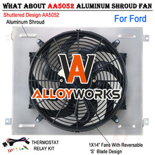 DPI339 Electric Shroud Fan For 1967-1970 Ford Mustang Torino Fairlane Cougar V8 picture