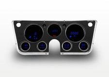 67-72 Chevy Truck Instrument Cluster Blue LED Digital Gauges by Intellitronix US picture
