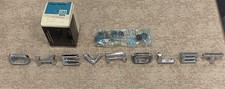 NOS 1967 & 1968 Chevrolet Truck Series 10 Thru 30 Hood Letters Set picture