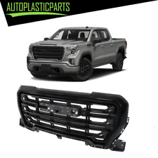 Front Upper Grille Grill Painted For 2019 2020 2021 GMC Sierra 1500 Gloss Black picture