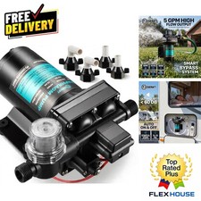 Durable 12V Diaphragm Pump | 5.0 GPM & 10 Ft Lifting Height for RVs & Yachts picture