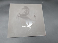 Rare Scuderia Ferrari Cavallino Ceramic tile Italy similar Enzo office grey picture