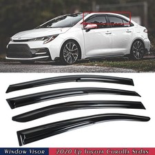 For 2020-2026 Toyota Corolla Sedan JDM Mugen Style Window Visors Rain Guards picture