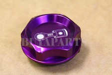 PURPLE CNC BILLET RACING ENGINE OIL FILLER CAP FOR HONDA CIVIC ACURA INTEGRA picture