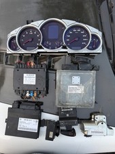 2008 Porsche Cayenne 957 4.8L ECU KESSY BCM Cluster Key Set 3D0909137F OEM picture