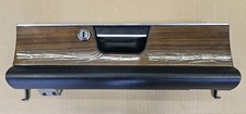 Mercedes  W114 W115 250C 280C Wood Glove Box Door Assembly / Black Pad  picture