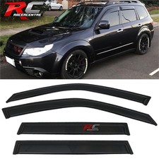 Fits 09-13 Subaru Forester Acrylic Window Visor Vent Rain Guard 4Pcs Deflector picture