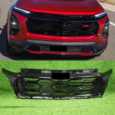 Full Gloss Black For 2025 2026 Chevrolet Equinox RS Front Bumper Grille Grill picture