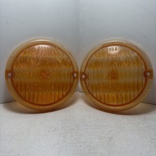 1961-68 Mopar Dodge Truck D100 Turn / Parking Light Pair of Original Lenses picture