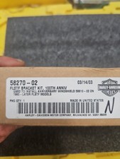 100th Anniversary Windshield Bracket Kit 58270-02 Harley-Davidson picture