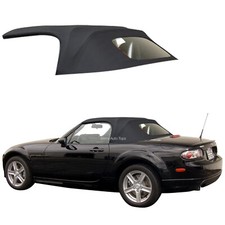 Miata Convertible Soft Top 2006-14, Black Cabrio Vinyl Top, Heated Glass Window picture