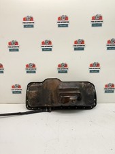 1986.5-1992 Toyota Supra MK3 Turbo 7MGTE Oil Pan with Turbo Drain Dent OEM picture