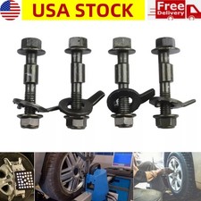 4PCS Four Wheel Cam Bolts Adjustable Camber Correction Alignment Kit 12mm/0.47