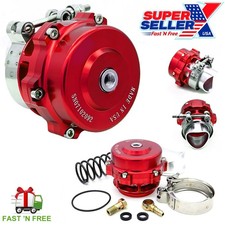 BV50 Series Q Style Blow off Valve BOV 50mm RED - Fits TIAL Springs -USA- picture