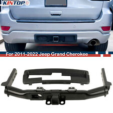 For 11-2022 Jeep Grand Cherokee Steel Rear Trailer Hitch Receiver & Hitch Bezel picture