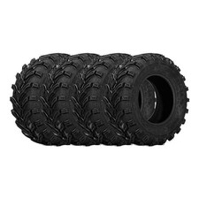 Set 4 25x10-12 25x8-12 ATV Tires 25x10x12 25x8x12 6PR UTV All Terrain Heavy Duty picture