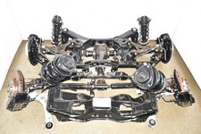 JDM 2008-2014 Subaru WRX STi EJ257 2.5L Turbo Black Brembo Brake Subframes 5x114 picture