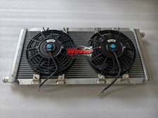 Fit Lotus Elise&Exige Series 1&2 Vauxhall VX220 M/T Aluminum Radiator&Fans  picture
