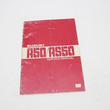 Suzuki A50 / AS50 Maverick Genuine OEM Service Manual SR-0500 picture