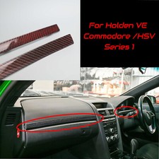 RED Silk Carbon Fiber Interior Dashboard Trim For Pontiac G8 picture