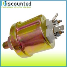 Oil Pressure Sender, VDO type, 0-80 psi, 10-180 ohms, w/16 psi Low Alarm switch picture