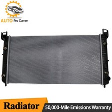 For 01-02 Silverado 2500 HD 3500 Sierra 2500 HD 3500 8.1L Aluminum Core Radiator picture