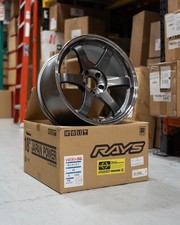 Volk Racing TE37SL 18X9.5 +22 5-114.3 Pressed Graphite * set of 4 * picture