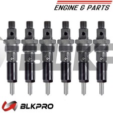 6* Injector For Cummins 4B B3.9 6B B5.9 Bosch Style Marine 370 HP&UP  High Flow picture