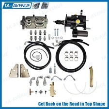 For 1970-1979 Chevy Camaro BLACKOUT Hydro Boost Power Brake Booster Kit + Hoses picture