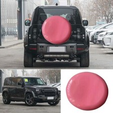 1pc Pink Rear Spare Tire Tyre Cover Fits For LR Defender 130 5D 2022 2023 picture