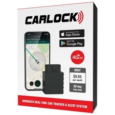 CARLOCK 4G Anti-Theft Car Tracker & Alarm System Real-Time OBD Plug & Play picture