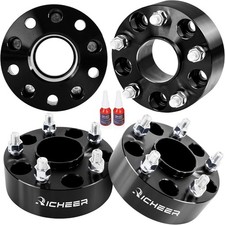Richeer 2 inch 5x5 Hubcentric Wheel Spacers for 2018-2024 Wrangler JL picture