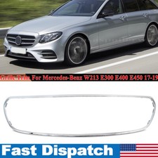 For Mercedes-Benz W213 E300 E400 E450 2016-2019 Front Grill Grille Surround Trim picture