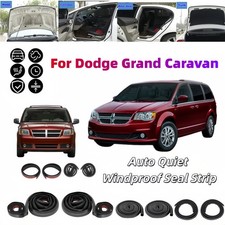 Wind Noise Block Door Gap Seal Cushion Set For Dodge Grand Caravan picture